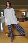 Balmoral Cargo Pocket Knit Jumper Grey /12 =